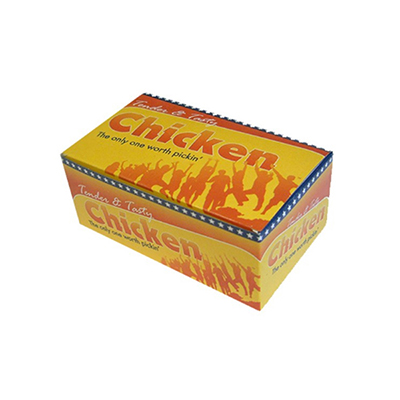 Customized medium fried chicken paper box