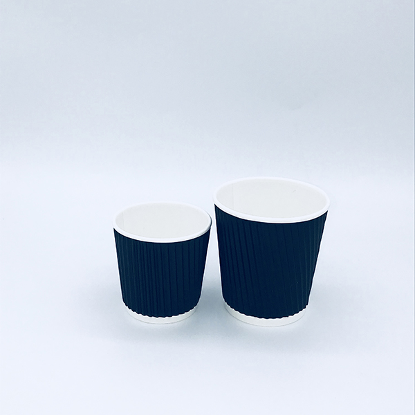 4oz,6oz,8oz,12oz Ripple wall hot coffee paper cup