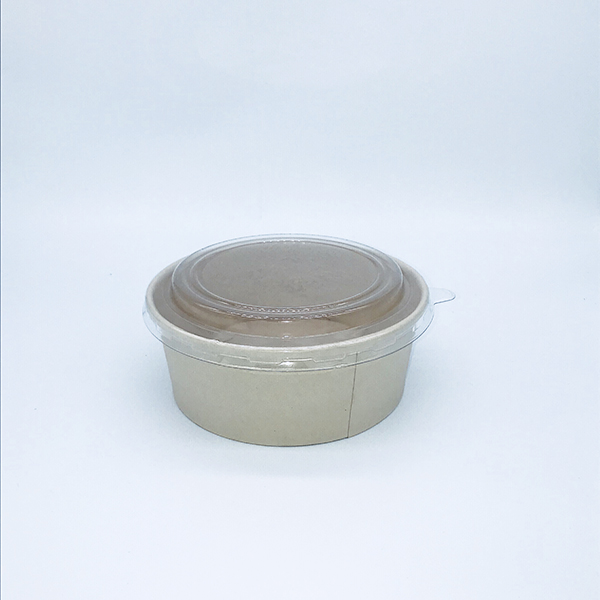 750ml salad paper bowl with lid