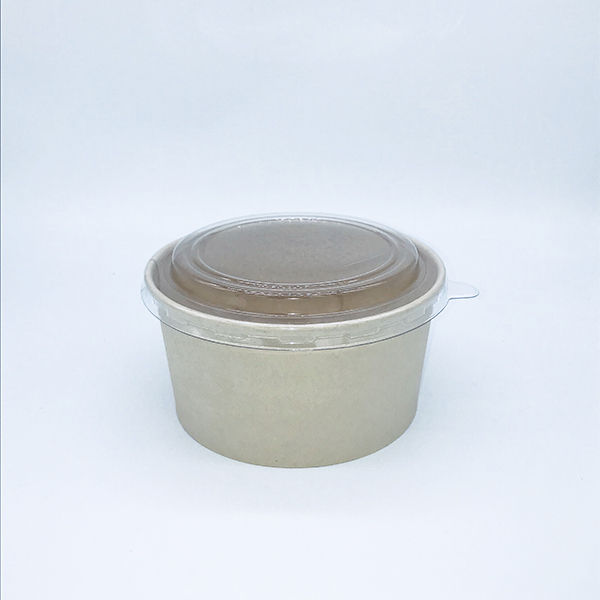 1000ml salad paper bowl with lid