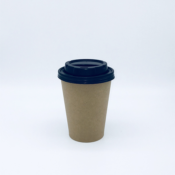 12oz kraft single wall coffee cup