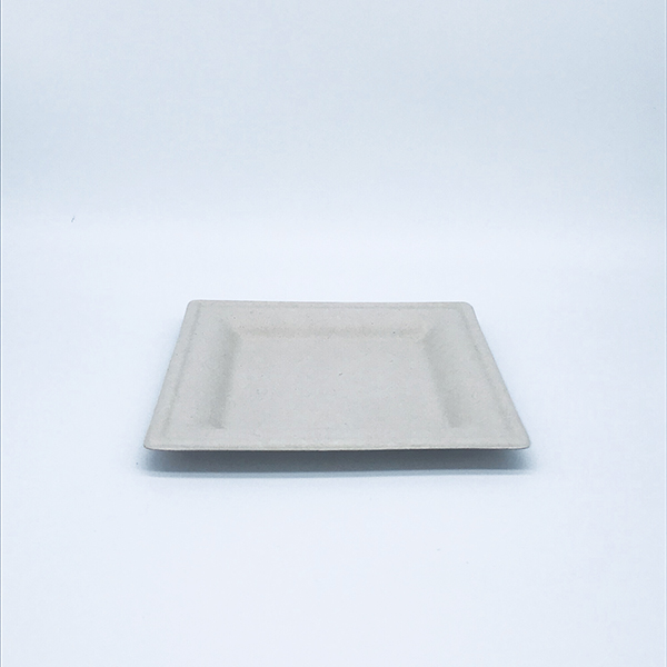 6inch wheatstraw square plate