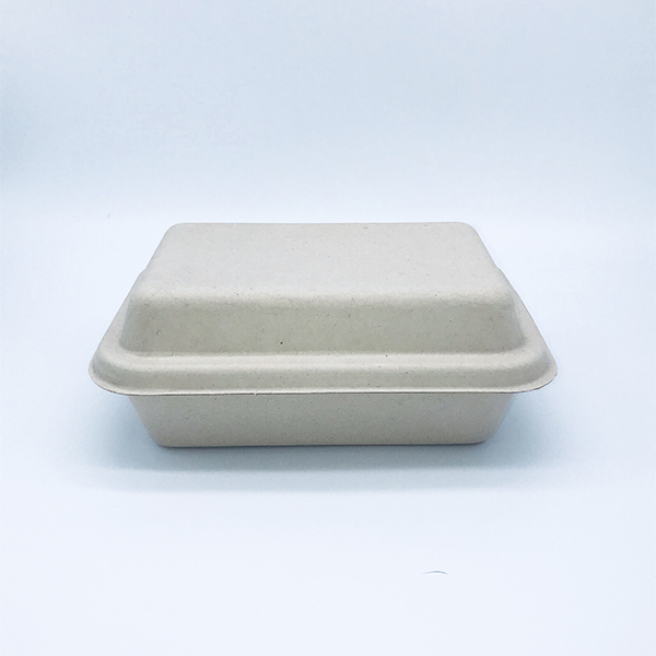 Potato wheatstraw tray with lid