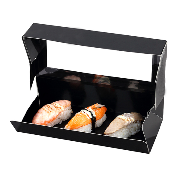 Sushi paper box with window-Shandong Phero Packaging Co.,Ltd